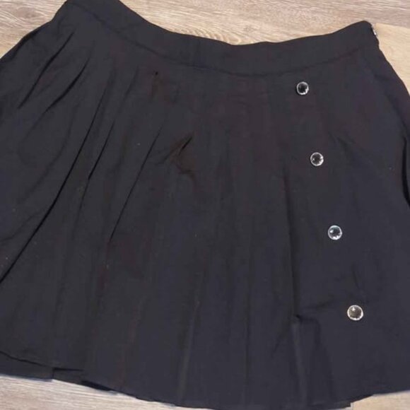 Disturbia Dresses & Skirts - Disturbia moonage pleated mini skirt size 14 new